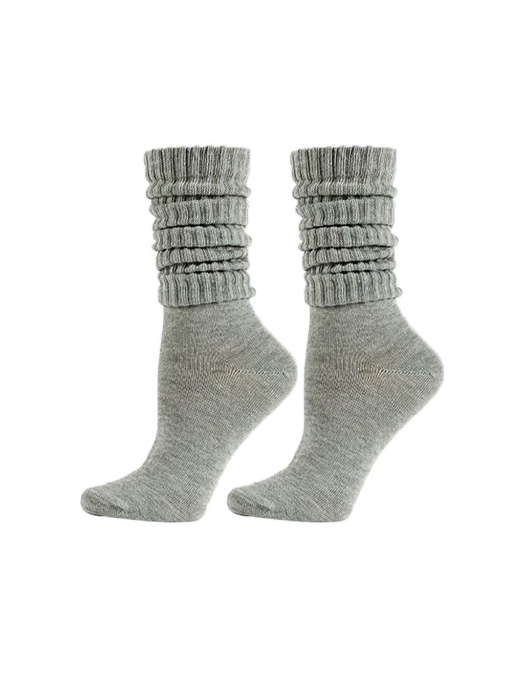 StrideVibe 3 pairs of winter socks, unisex mid-calf socks, breathable solid-color stacked long socks, casual and relaxed